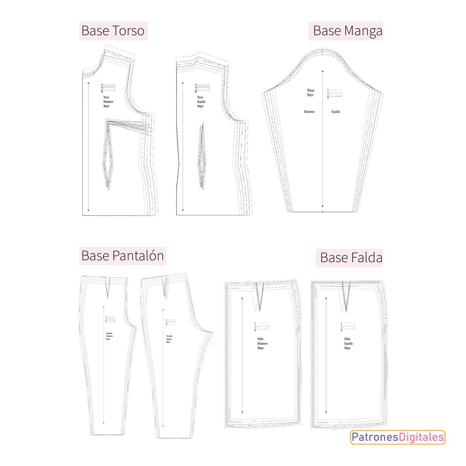 Pack Base Mujer - Sistema PD - Imagen 3