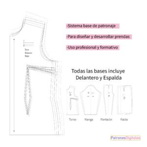 molde pack mujer 2 pack mujer 2