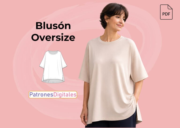miniatura blusón mujer