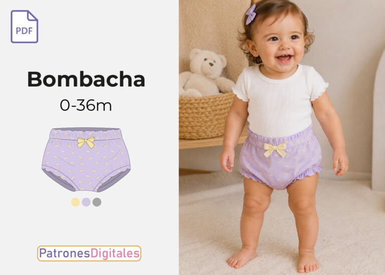 Bombacha bebé miniatura