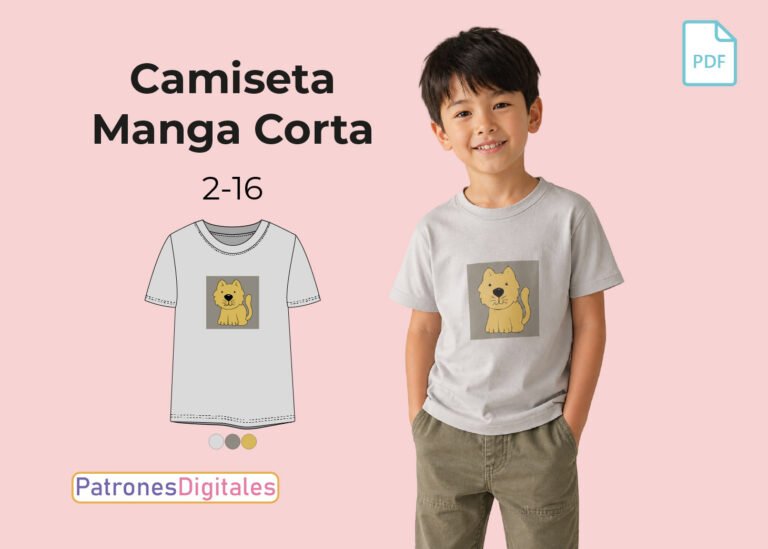 camiseta manga corta niño miniatura