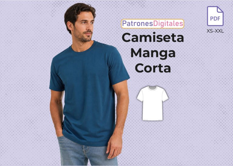 camiseta manga corta tradicional hombre miniatura