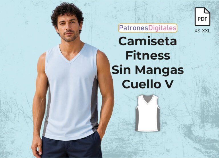 camiseta fitness sin mangas