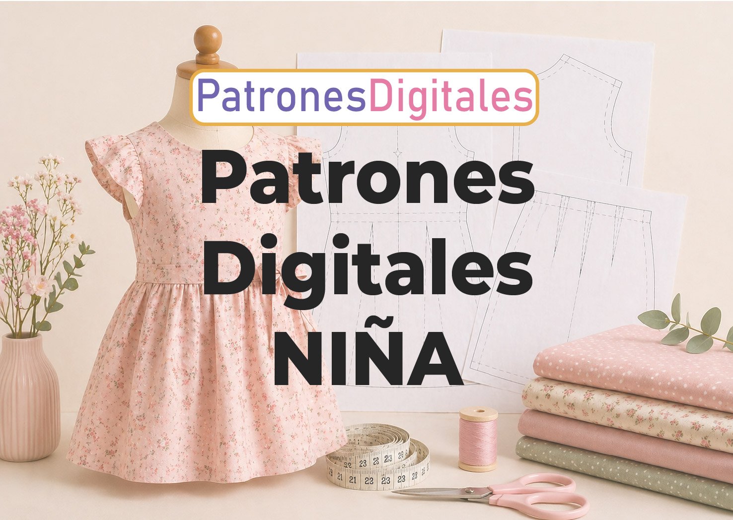 Niña | Patrones Digitales – Crea tu Ropa con Moldes en PDF