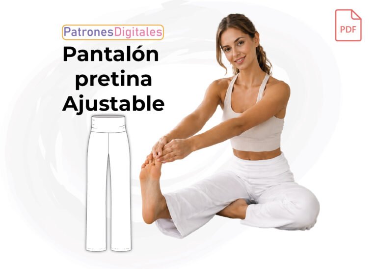 pantalón pretina ajustable miniatura