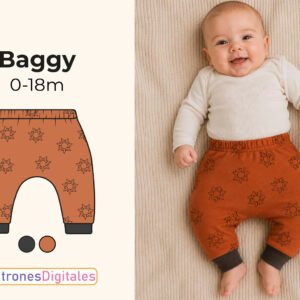 Pantalón Baggy Bebé miniatura