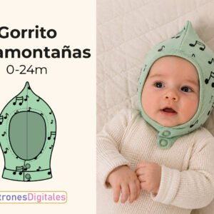 Gorrito tipo Pasamontañas miniatura