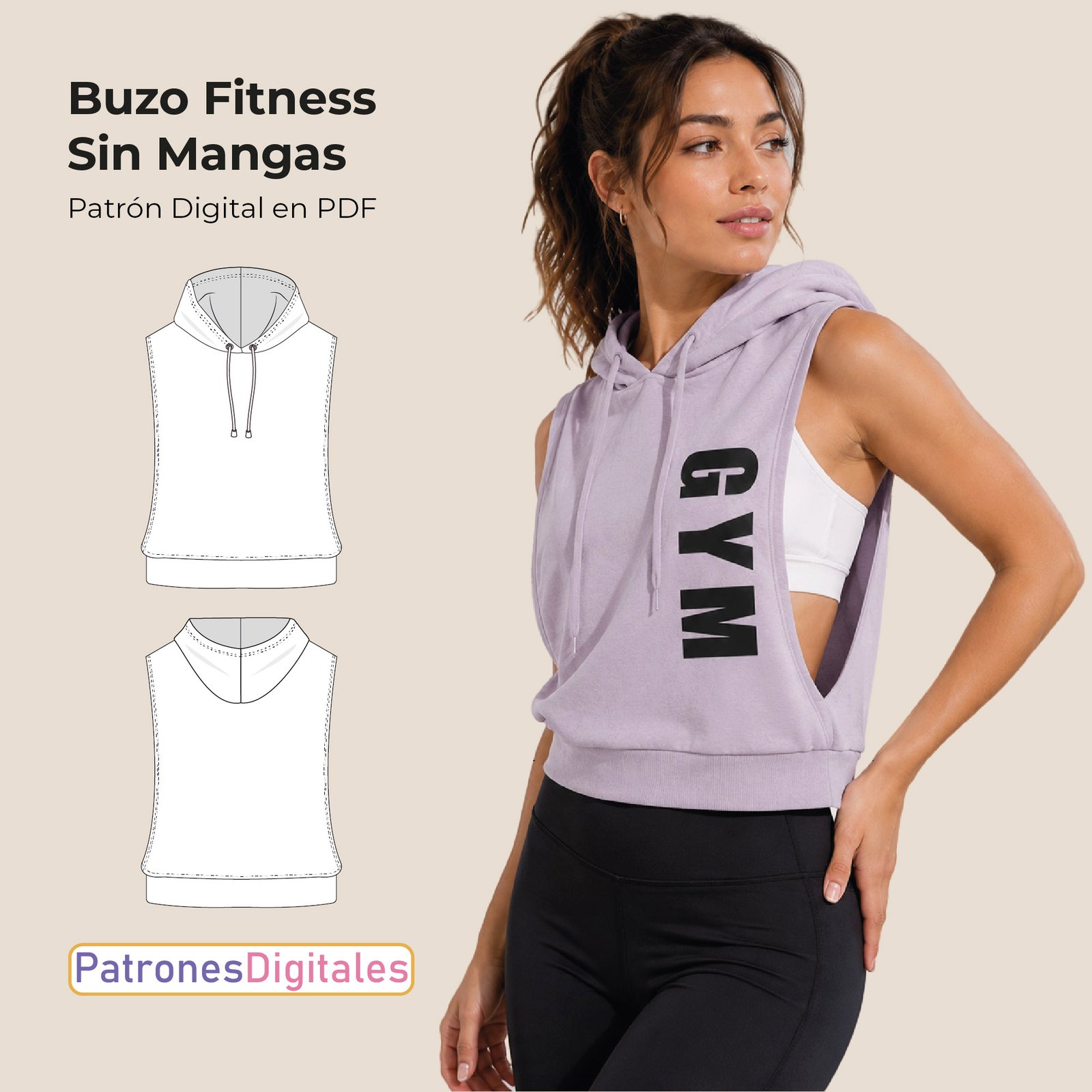 buzo fitness sin mangas shop 1