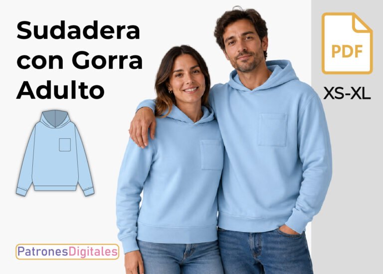 miniatura sudadera con gorra adulto