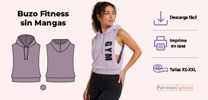cabecera buzo fitness sin mangas