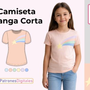 miniatura camiseta manga corta