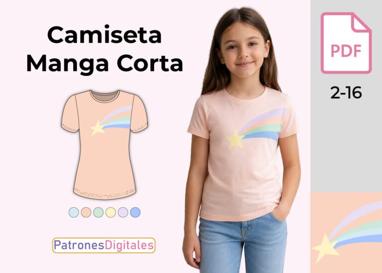 miniatura camiseta manga corta