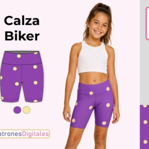 miniatura calza biker