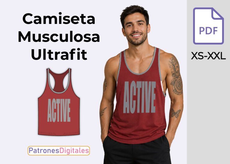 miniatura camiseta musculosa ultrafit hombre