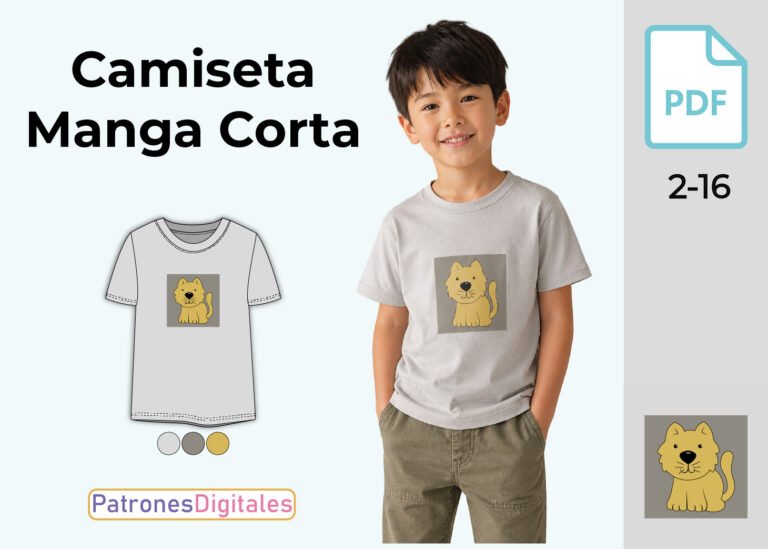 miniatura camiseta manga corta niño