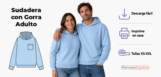 cabecera sudadera con gorra adulto unisex