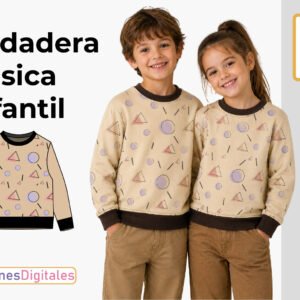 cabecera sudadera básica infantil