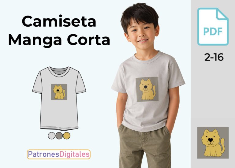 miniatura camiseta manga corta niño