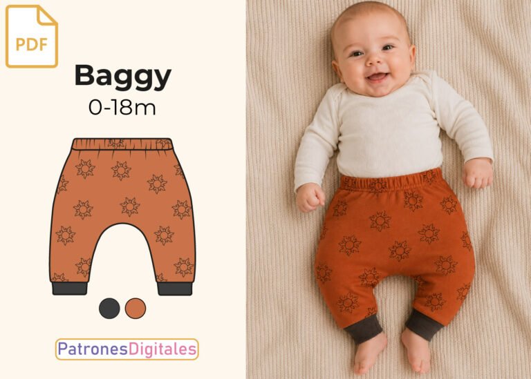 miniatura baggy bebé