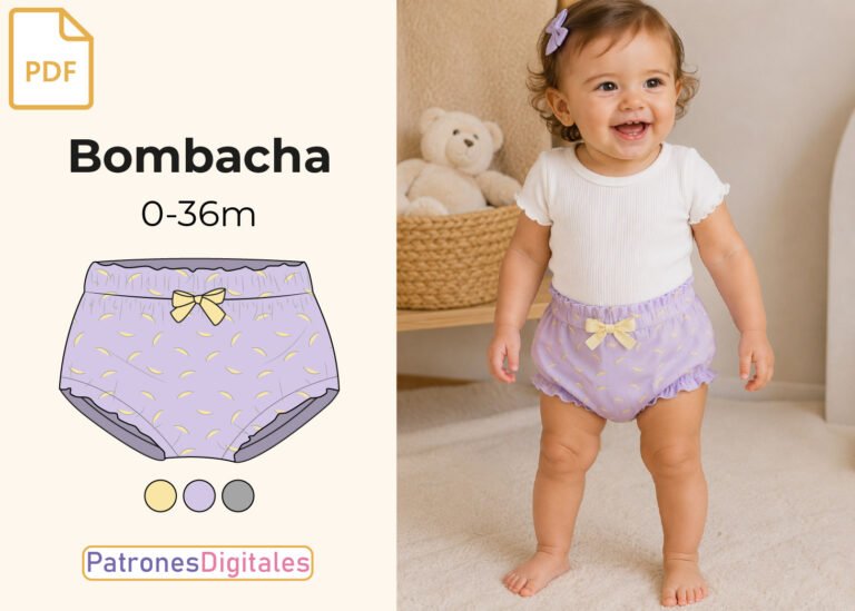 miniatura bombacha bebé