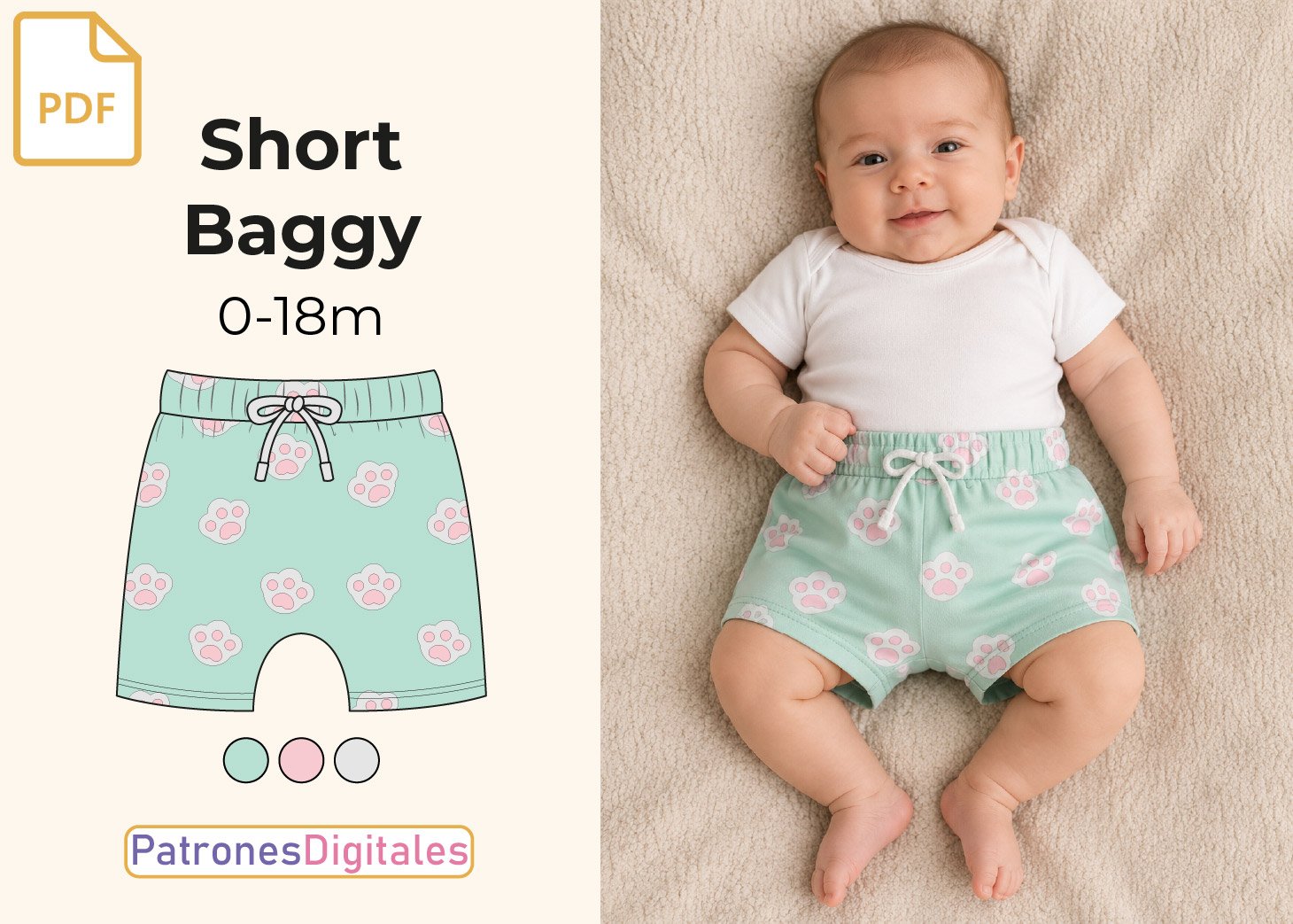 Short Baggy Bebé