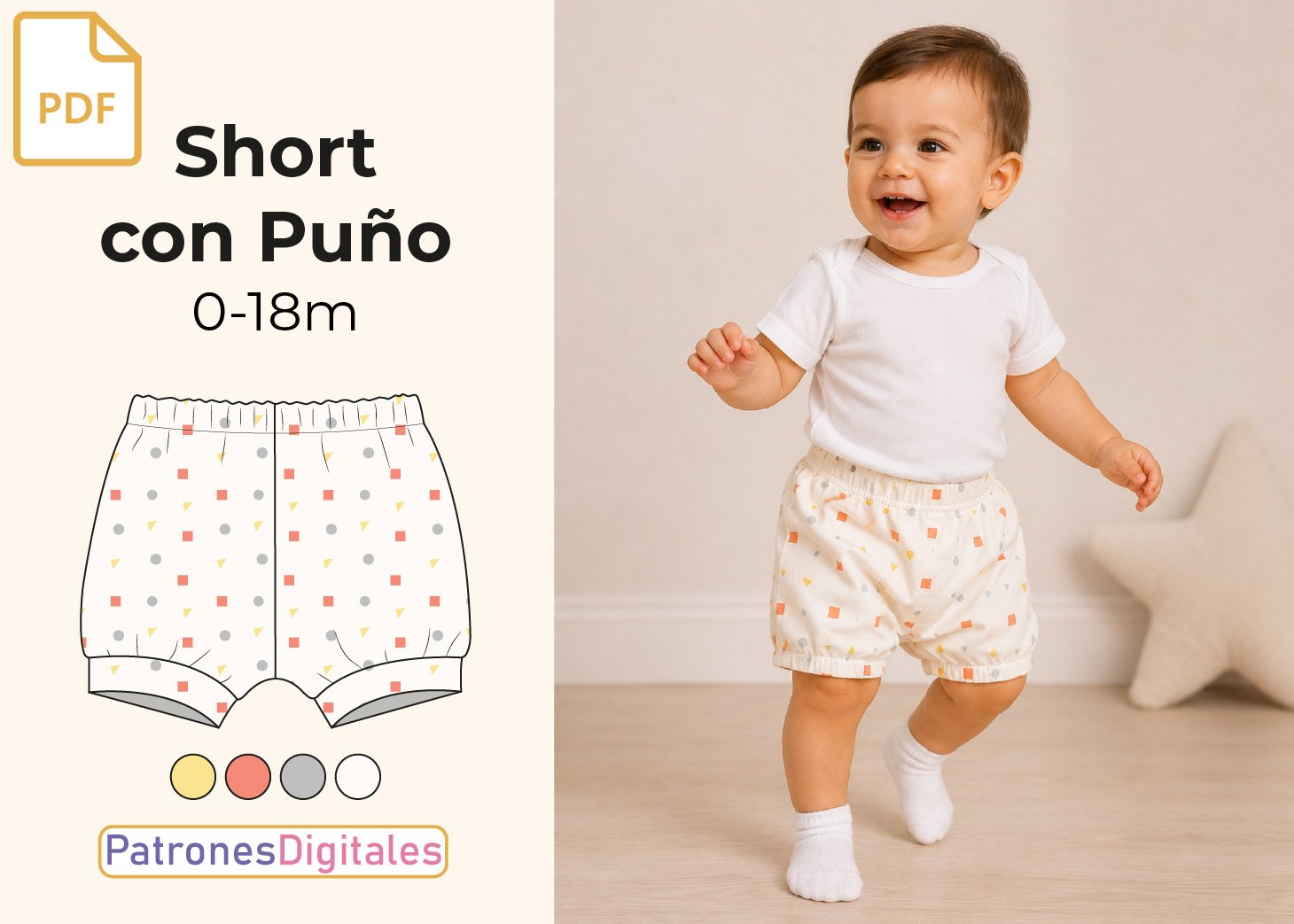 Short Puños Bebé