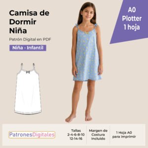tienda 1 camisa de dormir niña
