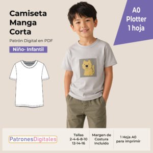 tienda 1 camiseta manga corta niño