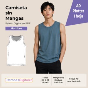 tienda 1 camiseta sin mangas hombre